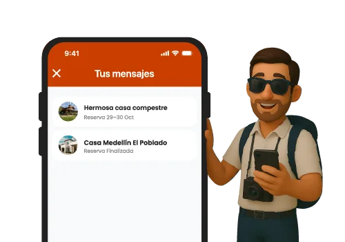 Mensajería directa con viajeros